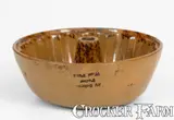 Fr. Schramm, Extremely Rare Schuylkill County, PA Redware Mold Marked "Fr. Schramm / Potter / West Penn", circa 1860-1880, Redware