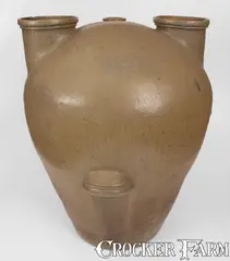 R. C. Remmey, Exceedingly Rare R. C. REMMEY / PHILA. 30 Gal. Stoneware Vessel, Philadelphia, Patented 1869, 1869, Stoneware