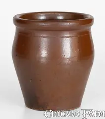 H.H. Zigler, H.H. ZIGLER / NEWVILLE, PA. Stoneware Jar, circa 1852-1865, circa 1852-1865, Stoneware
