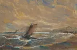 Theodore Zimmerman, Off The Coast, Pastel