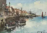 Thomas Swift Hutton, Whitby Harbour