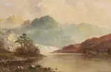 Francis E. Jamieson, Cottage On The Banks Of Loch Earn, Scotland, Oil on canvas