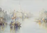 Frank Wasley, Venice, Watercolour