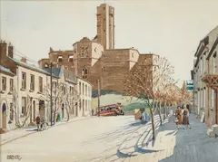 Fred Jay Girling, Warkworth, Northumberland, Watercolour