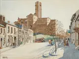 Fred Jay Girling, Warkworth, Northumberland, Watercolour
