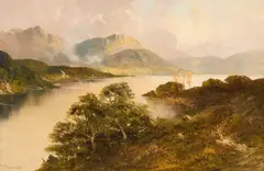 Francis E. Jamieson, The Trossachs, Scotland, Oil on canvas