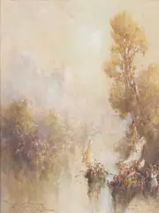 Frank Wasley, Ancient Rome, Watercolour