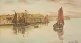 Thomas Swift Hutton, A Scottish Harbour
