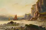 Joel Owen Aka Francis E. Jamieson, Unloading The Cargo, Oil on canvas