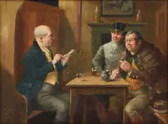 Alexander Austen, A Sovereign Cure For Gout, Oil on canvas