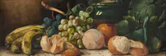 Arthur Dudley, Still Life Of Fruit, Watercolour