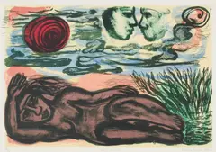 Eileen Cooper, Truth To Tell, 1996, pencil Limited edition colour print Purchased directly from the artist