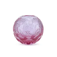 Mary Moser, Heinrich Hussmann For Moser, An Art Deco Cameo Carved Dichroic Glass Aquarium Vase, Circa 1927, carved in relief with fish and seahorse swimming amongst seaweed, above a lens cut arc