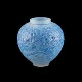 René Lalique, René Lalique (French, 1860-1945), 'Gui', A Vase, Designed 1920