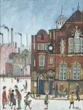 Allen Tortice, Street Scene, Derelict Library In Leeds