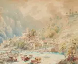 Henry B. Wimbush, Ferrera, Italy, Watercolour