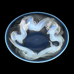 René Lalique, René Lalique (French, 1860-1945), 'Calypso', glass bowl, designed 1930, stencilled R