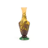 Émile Gallé (French, 1846-1904), A Small Cameo Glass Vase by Émile Gallé, glass, sold Aug 2024