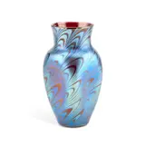 An Art Nouveau Loetz Iridescent Glass Vase, Circa 1905 by Loetz, glass, sold Jul 2024