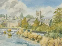Barry Cloughton, Four Yorkshire Views, Watercolours
