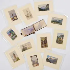 Henrietta Elizabeth Howard, Eleven Continental Views And A Sketchbook