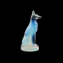 René Lalique, René Lalique (French, 1860-1945), A 'Chien' Cachet, Designed 1926, glass