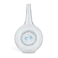 René Lalique, René Lalique (French, 1860-1945), A 'Deux Danseuses' Carafe, Designed 1913, glass with blue staining to the roundel, moulded R