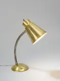 Lámpara de mesa, Bronce, Bronce