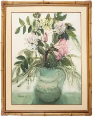 Sin título, sin fecha. by Freda Sargent, Acuarela sobre papel., sold Jun 2021