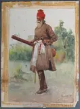 Abalall Rahiman, Untitled, watercolour on paper