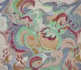 Ray Howard-Jones, A Fabric Design, watercolour and gouache 37cm x 34cm