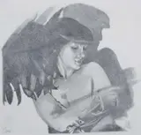 Mike Francis, 'Clone', charcoal 22cm x 23cm