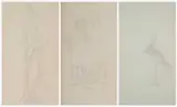 Edward Burne-Jones, (I) A Study Of Two Figures Embracing And (Ii) A Study For 'The Golden Stairs' - Recto; A Study Of Legs For 'The Golden Stairs' - Verso (I), pencil on paper each