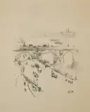 James Abbott McNeill Whistler, Waterloo Bridge, 1896
