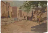 Lorenzo Cecconi Italian, Untitled, oil on wood panel