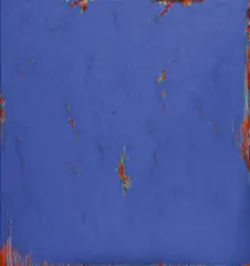 "Spuren" by Bernd Berner, Öl auf Leinwand, sold Nov 2015
