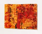 Ohne Titel (Nr. 72) by Hermann Nitsch, Mischtechnik auf Papier auf Karton aufgezogen, sold Jun 2016