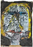 Markus Lüpertz, "Männer ohne Frauen. Parsifal", Öl und Tempera auf Wellpappe