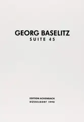 Georg Baselitz, Suite 45, 1990, Kassette mit 21 Offsetlithografien auf Fabriano