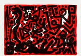 Lausanne Suite by A. R. Penck, Farblithografie auf Papier, sold Jun 2016
