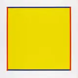 Imi Knoebel, Rot, Gelb, Weiß, Blau, 1995, 6 Farbserigraphien, jeweils auf leichtem Karton