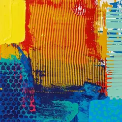 Juan Gopar, Ohne Titel, Acryl auf Leinwand, auf Holz aufgezogen