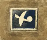 Georges Braque, Astre et oiseau I, Farblithografie auf Arches