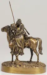 Vasily Y. Grachev, The Farewell Kiss, Bronze