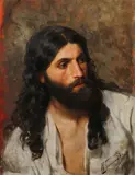 Henryk Siemiradzki, Portrait of a Bearded Man-