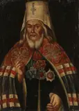 Russian School, Portrait of Metropolitan Platon of Moscow-, Oil on canvas