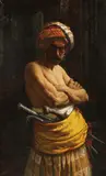 Giovanni Guida, A Barbary Pirate -, Oil on canvas