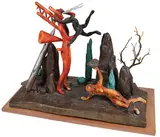 Roland Reiss, Untitled -, Cold painted bronze