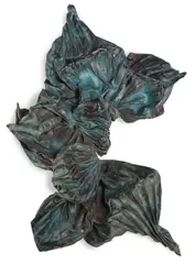 Lynda Benglis, Daimler Siamese –, Bronze wire mesh, sprayed zinc, copper, nickel-chrome plating