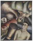 Philippe Cognée, Untitled –, Acrylic on Japanese paper mounted on canvas